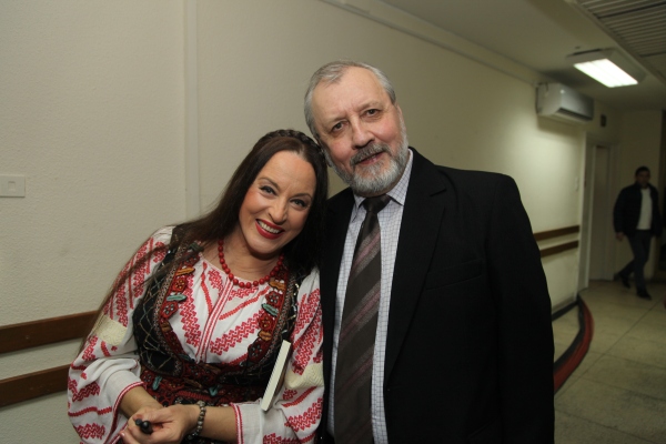 Aurel V. Zgheran cu Maria Dragomiroiu, Sala Palatului, 22  octombrie 2015 IMG_7444