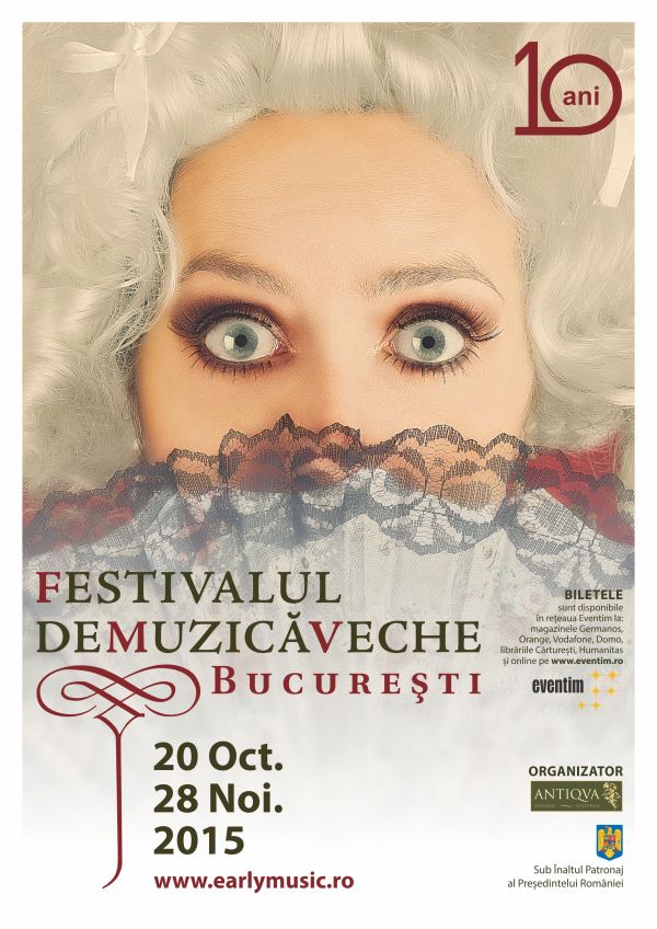 Poster Festivalul de Muzica Veche Bucuresti