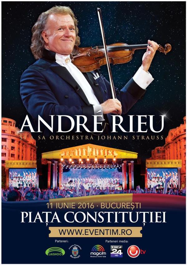 Andre Rieu Bucharest 2016 _Poster