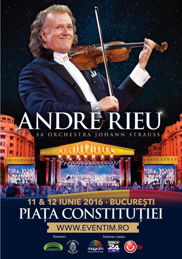 Andre Rieu Bucharest 2016 Poster