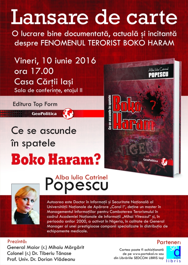 Afis A3 - Boko Haram - Alba Iulia Catrinel Popescu