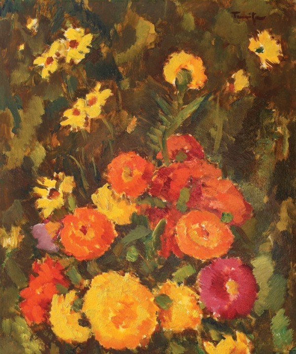 Gradina cu flori, Nicolae Tonitza