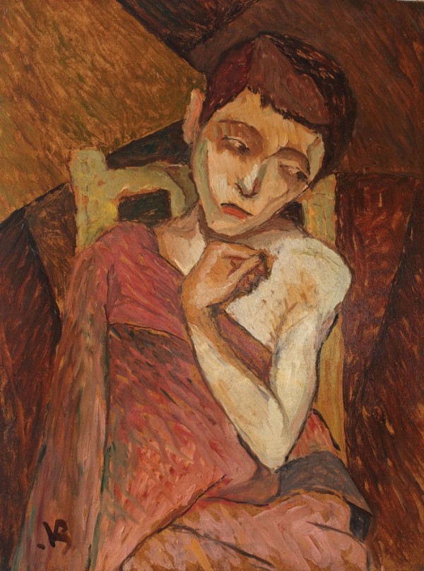 Portret de fata, Victor Brauner